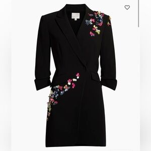 cinq a sept linnea sequin blazer dress Linnea Sequin Flower Blazer Dress (Women)